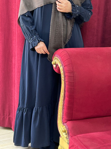 عبای جواهردوزی شکوفه