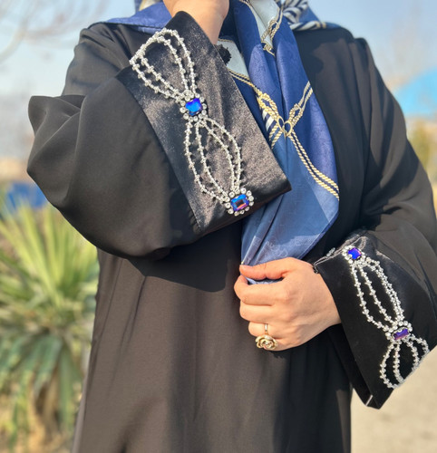 عبای جواهردوزی ملکه نور