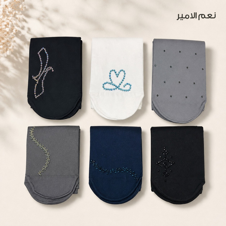 جوراب نگین دار