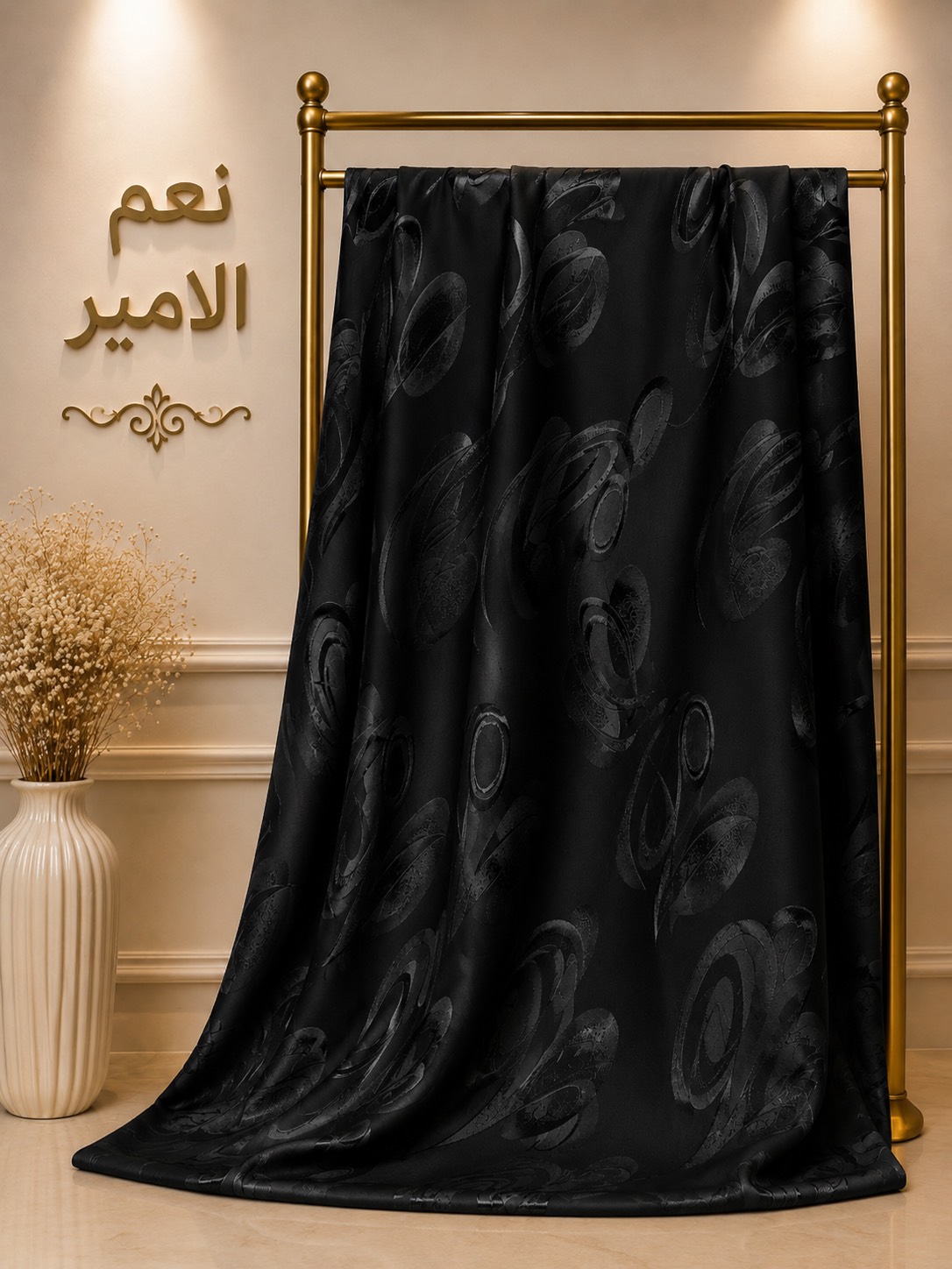 قواره چادری مشکی کره