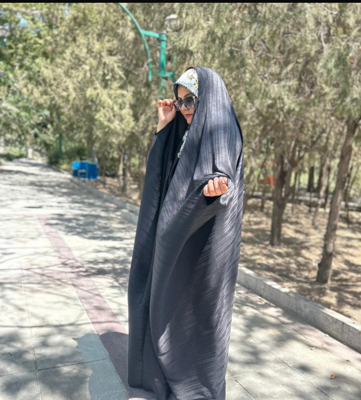 چادر عربی طرح لاین