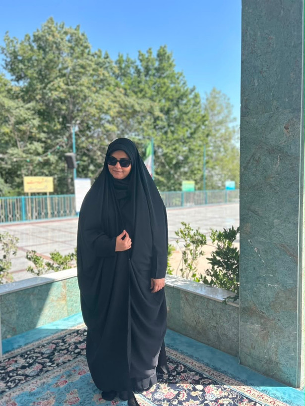 چادر بحرینی زیپ دار