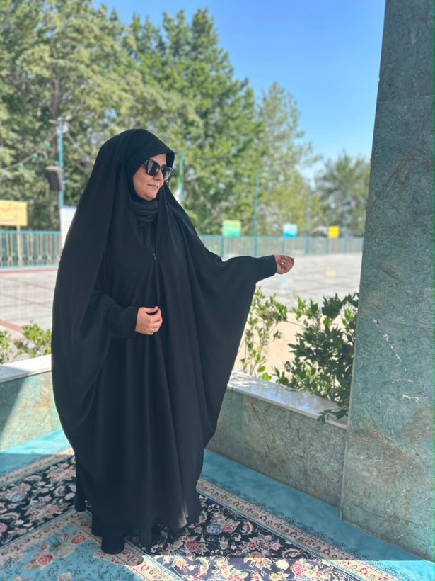 چادر بحرینی زیپ دار